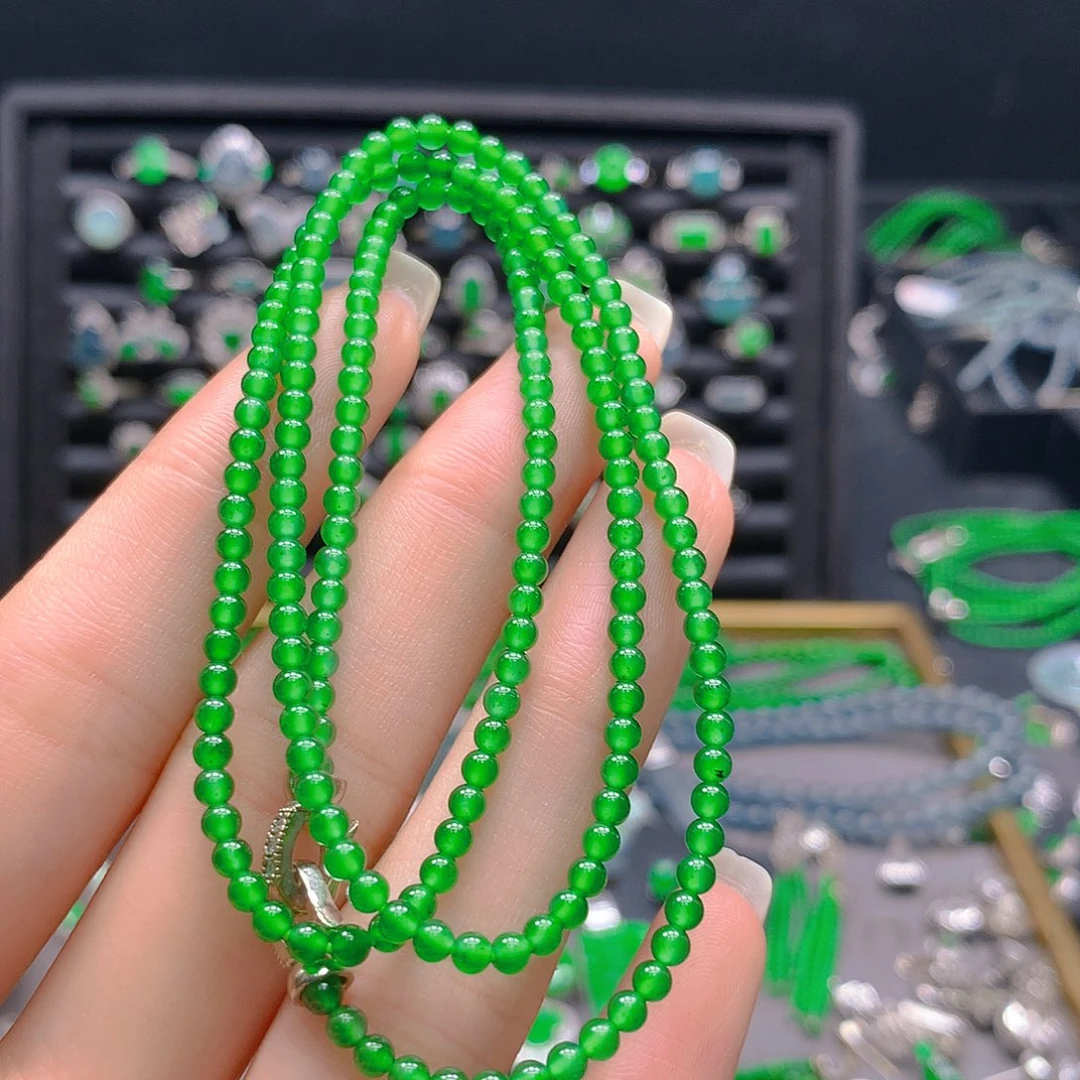 未镶嵌翡翠耳饰天然翡翠