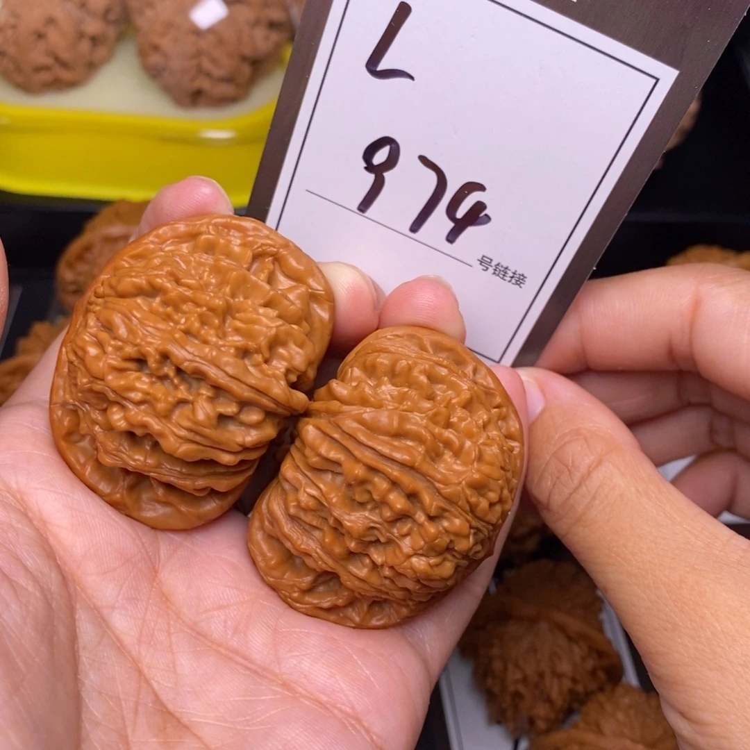 把件文玩核桃45四座楼974