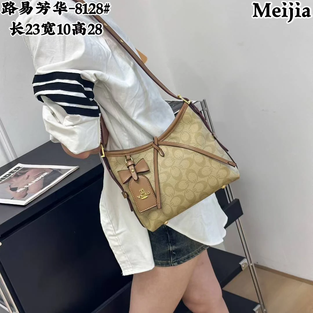 新款娅莉世家高定时尚单肩斜挎小机场包