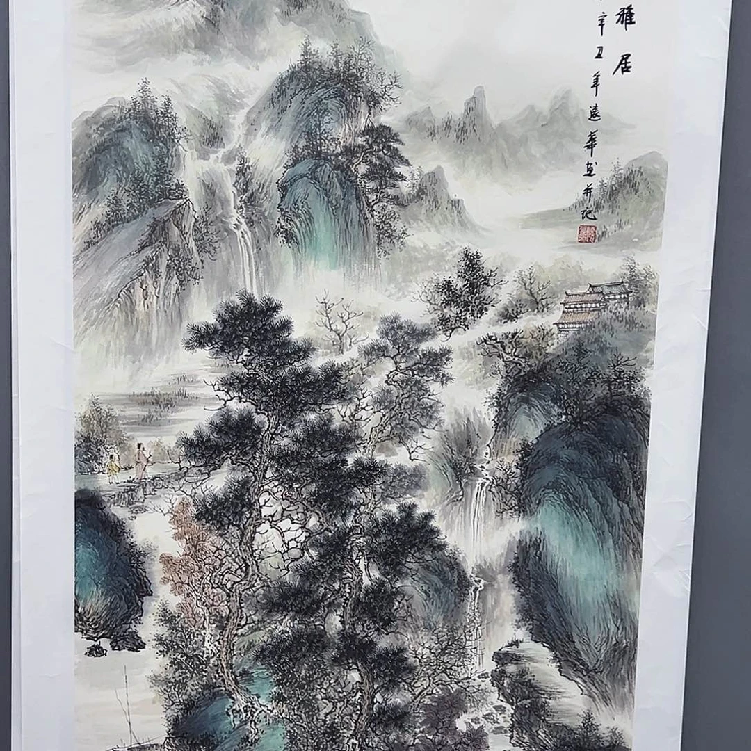 国画事事顺心如意心想事成