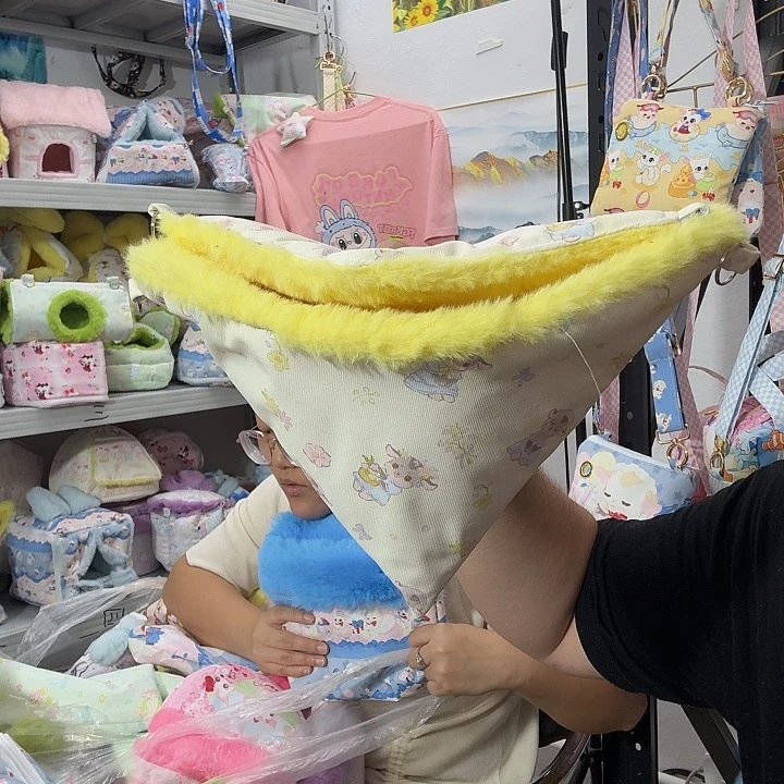 漏斗窝毛毛款仿兔毛