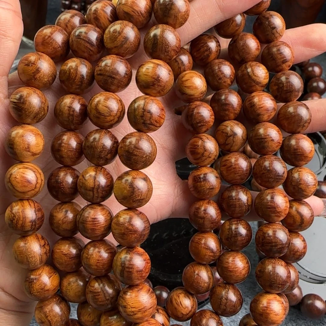 手串/手链黄花梨/降香黄檀芝麻点1.2手持108颗