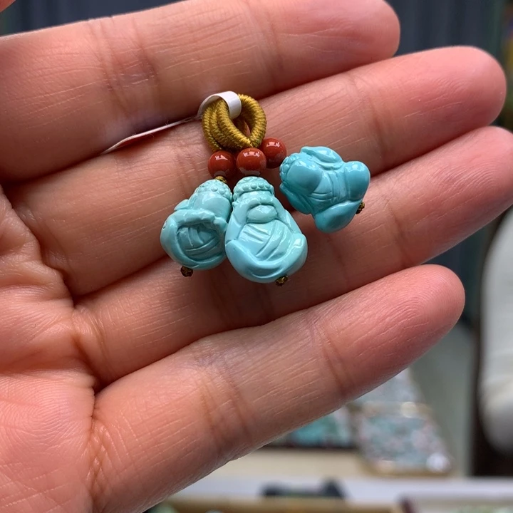 绿松石未镶嵌配饰