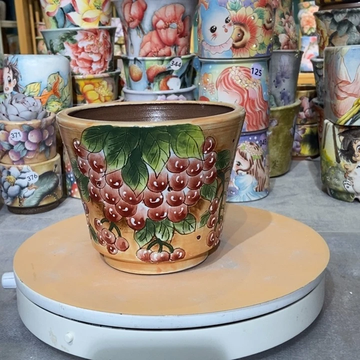 红陶景德镇艺术手绘作品