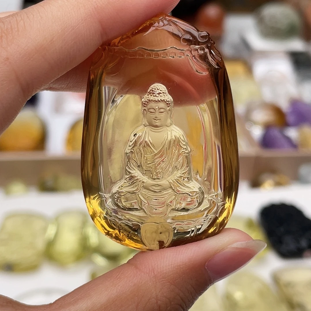 水晶未镶嵌颈饰定制吊坠