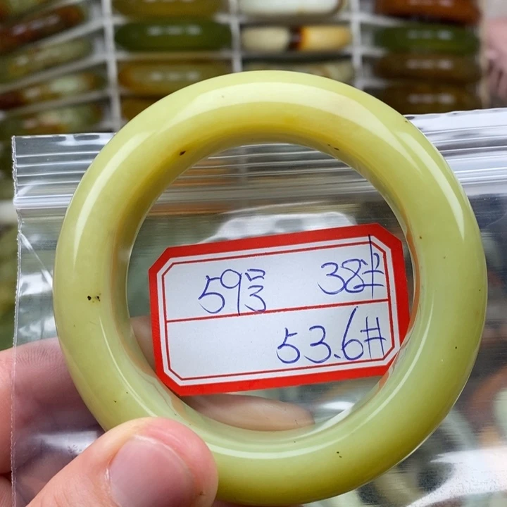 未镶嵌蛇纹石玉手绳