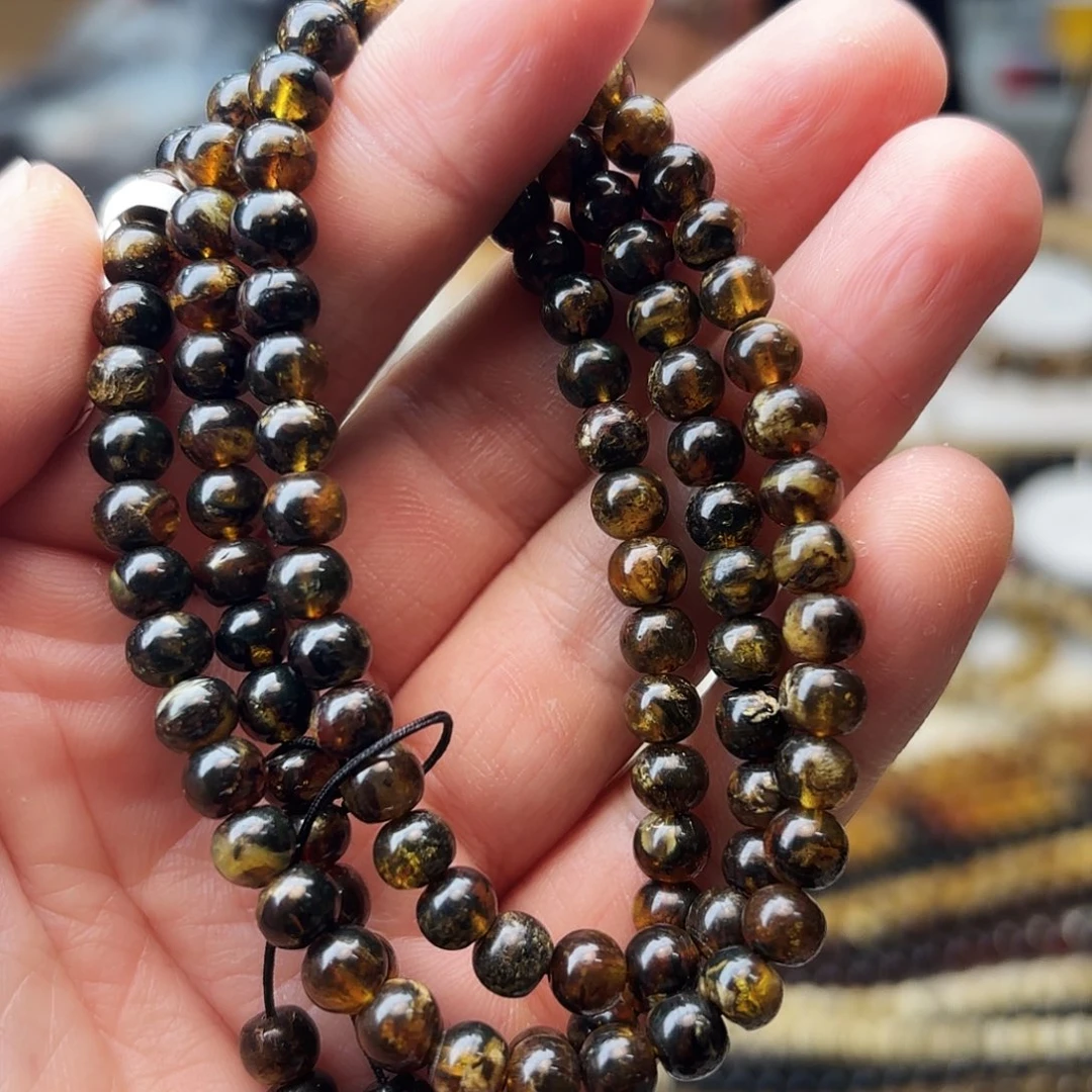 琥珀未镶嵌裸石六91509