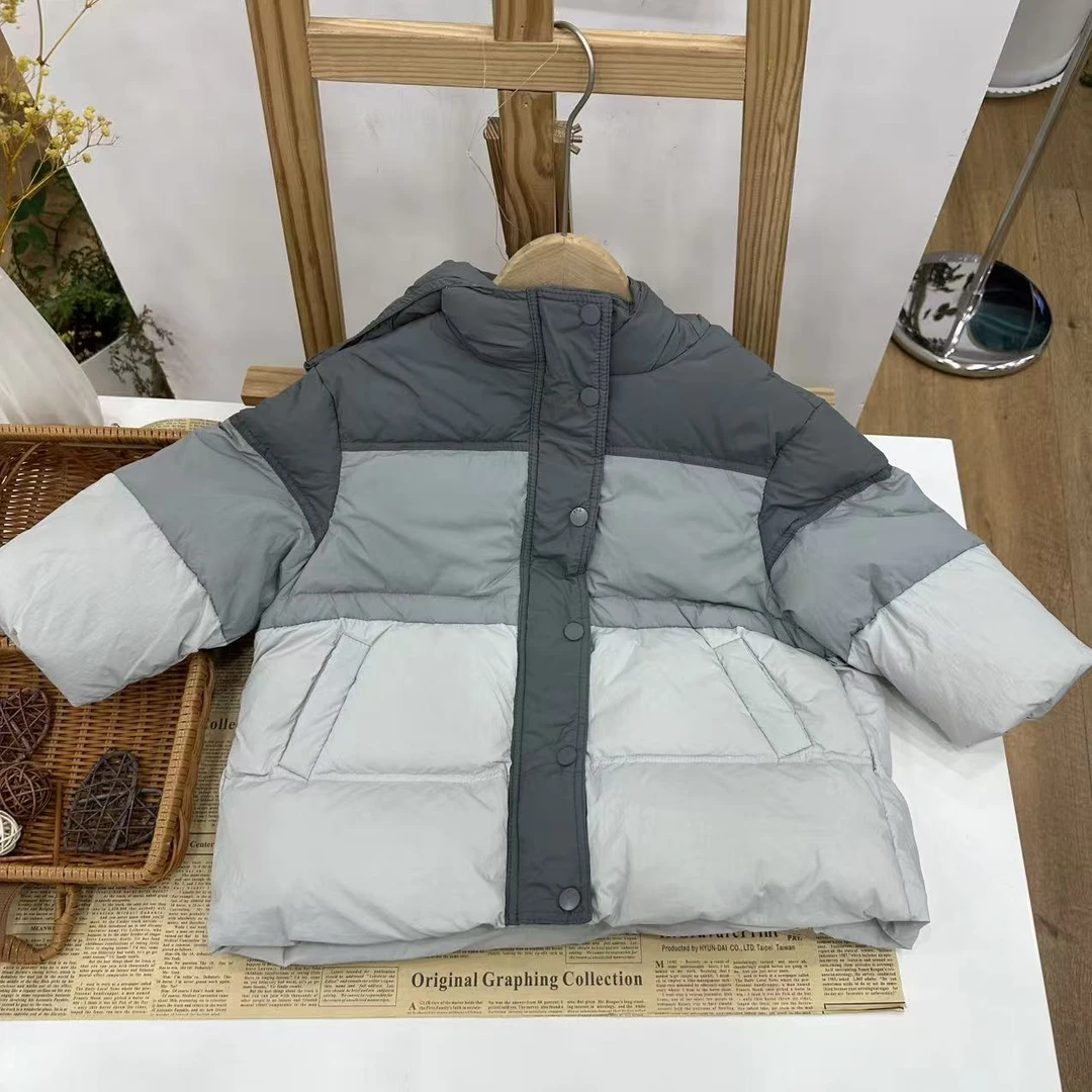 2466 冬季中大童羽绒服 L