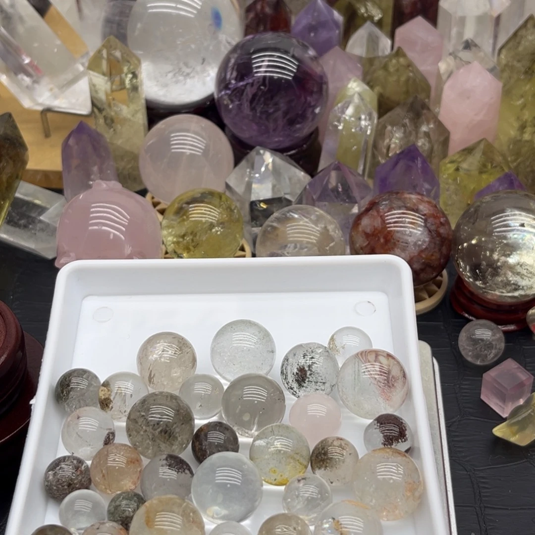 大***顺未镶嵌珠宝半成品水晶28