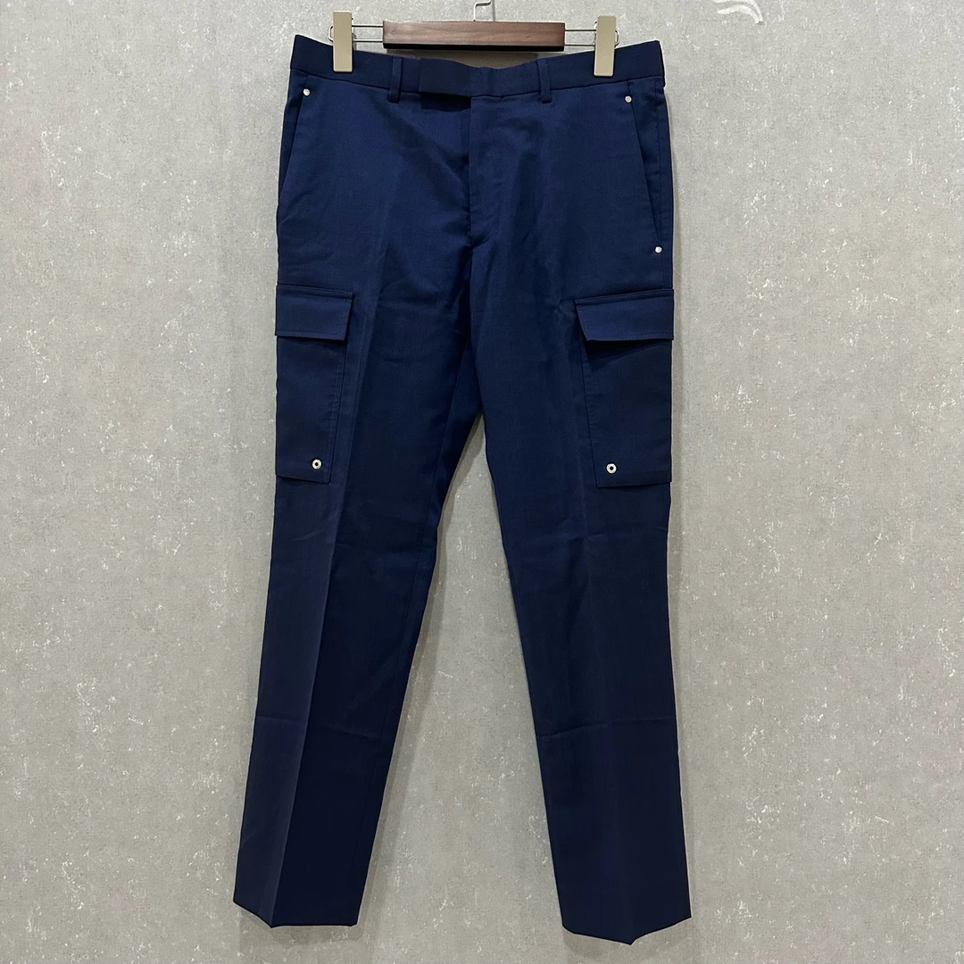 未使用 DIOR/迪奥 工装羊毛休闲长裤 46码  SL004300