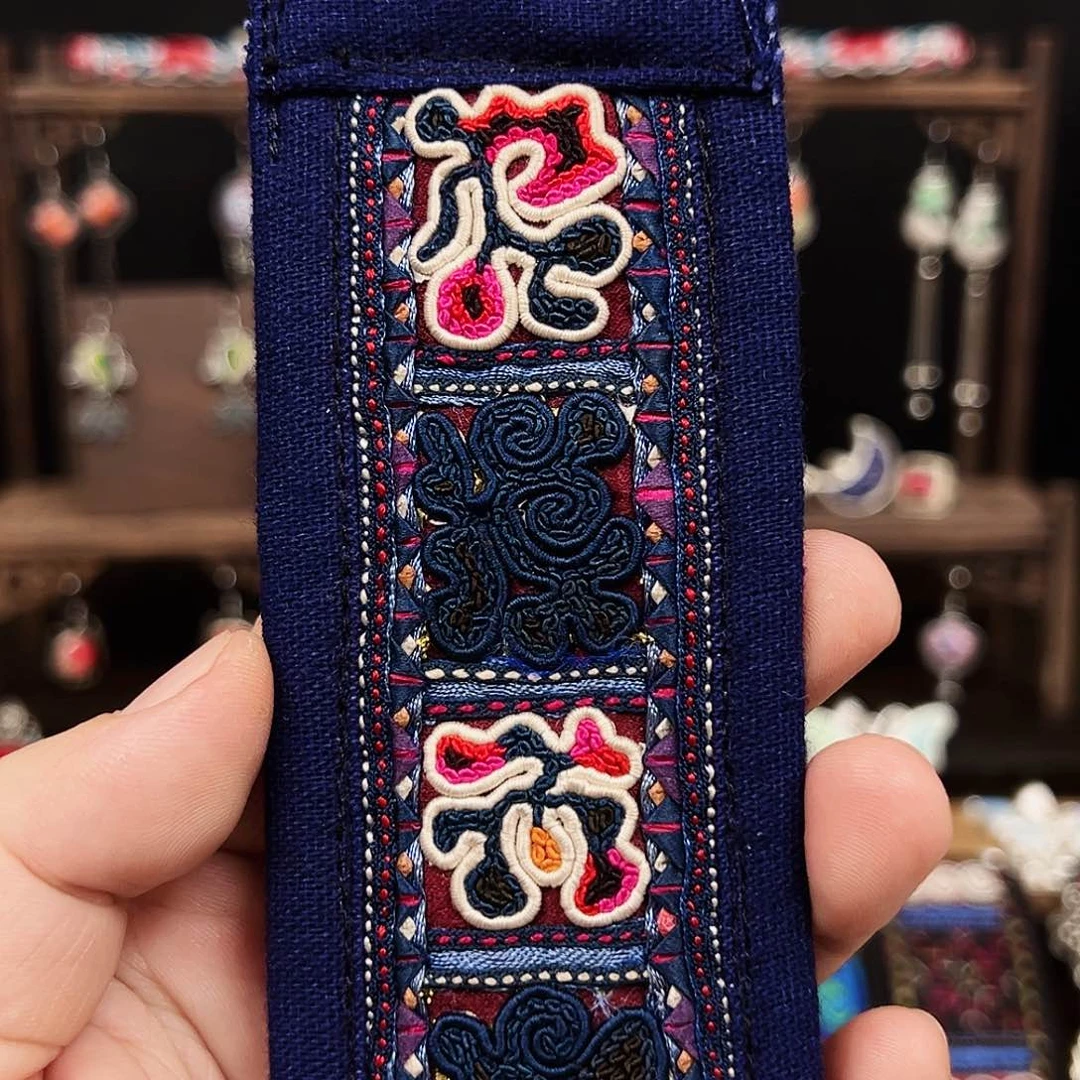 黄铜925银布艺手工