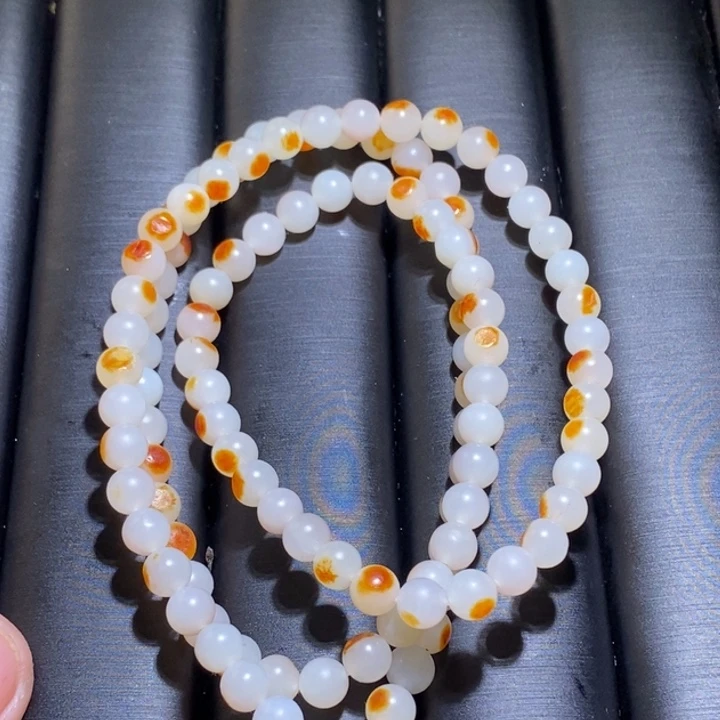 和田玉未镶嵌套链