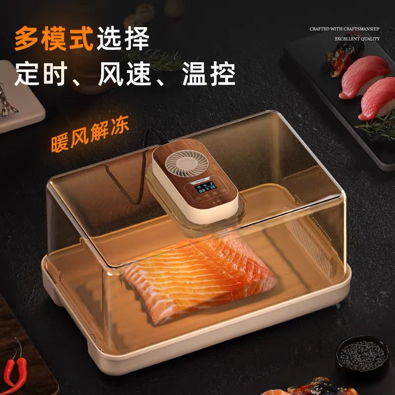 德国智能解冻神器家用厨房牛排食品化冻杀菌食物保鲜大容量解冻器