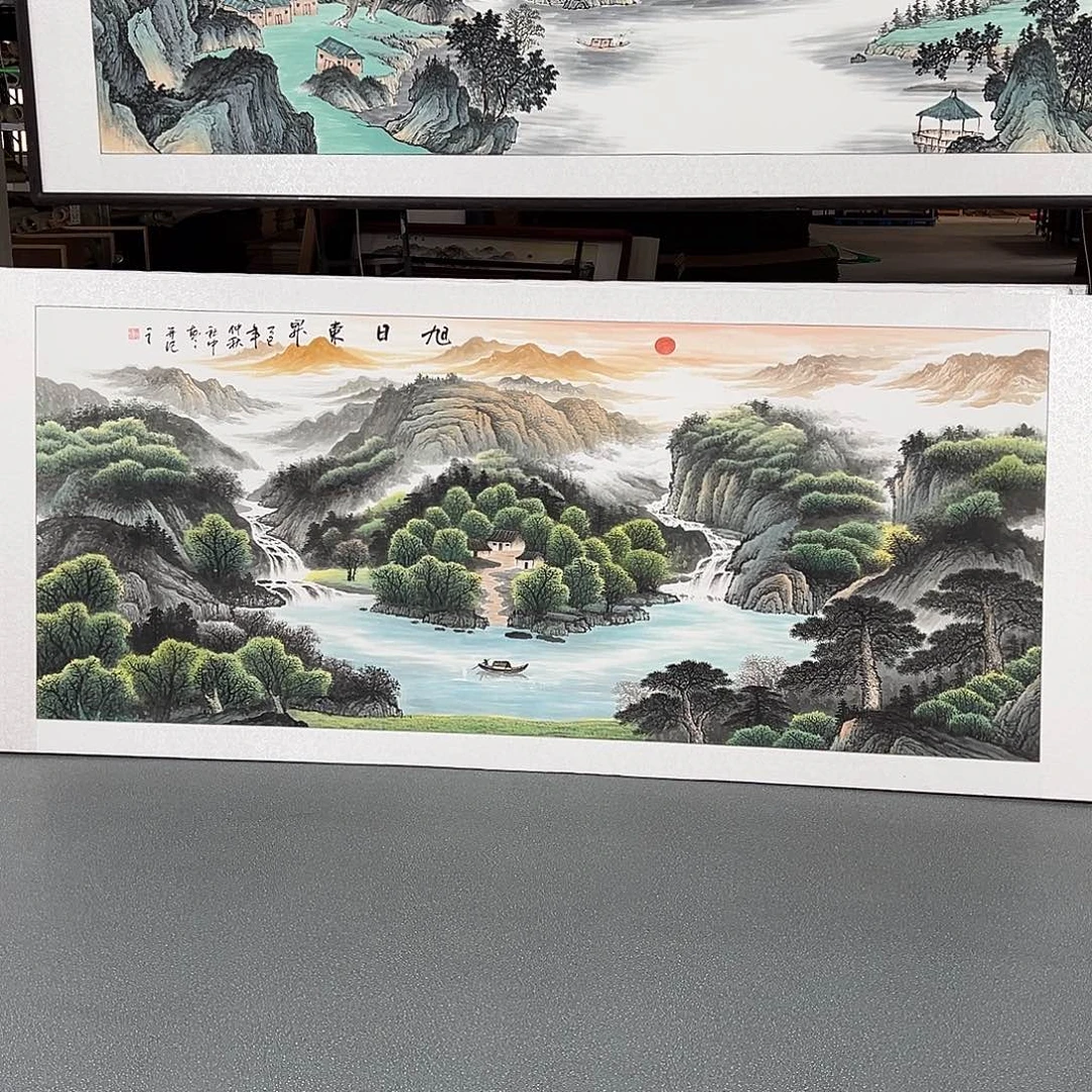 年***鱼国画手绘保证假一罚万