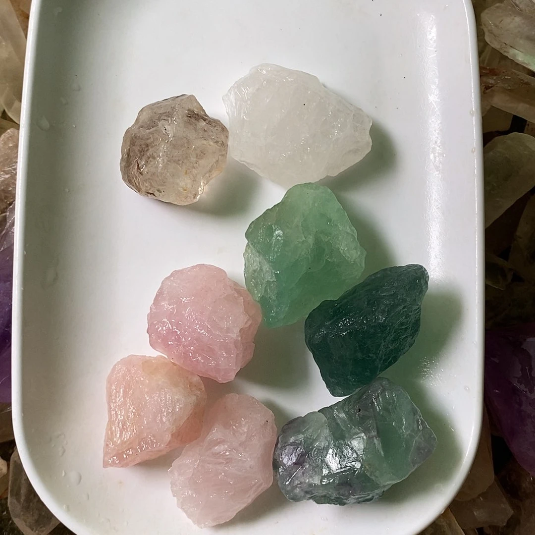 未镶嵌珠宝半成品水晶1**2