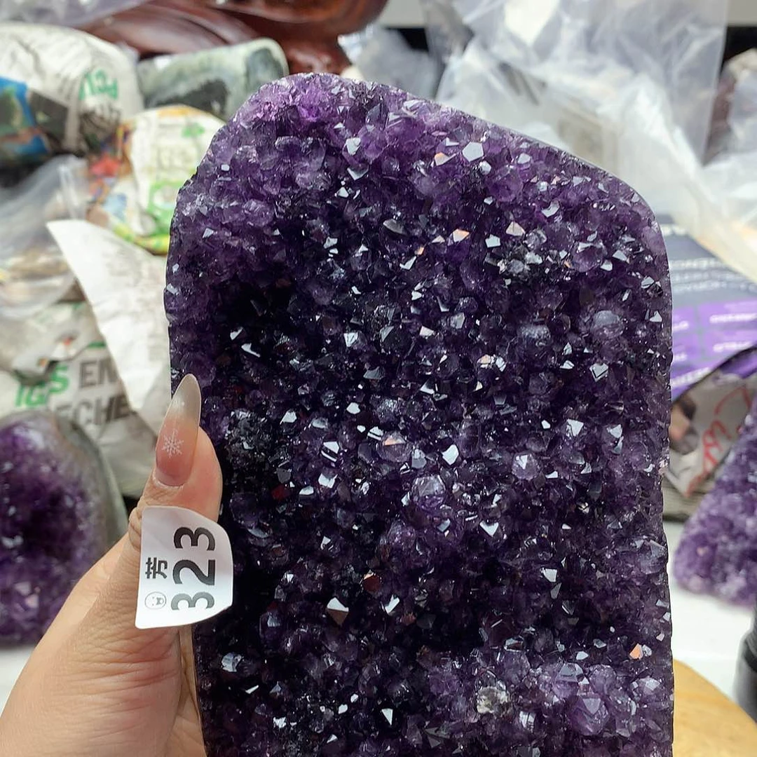 紫晶大型摆件（非配饰）未镶嵌