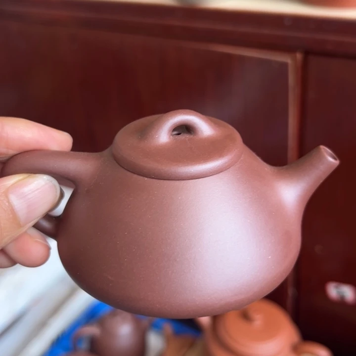 茶壶紫砂紫泥子冶120cc