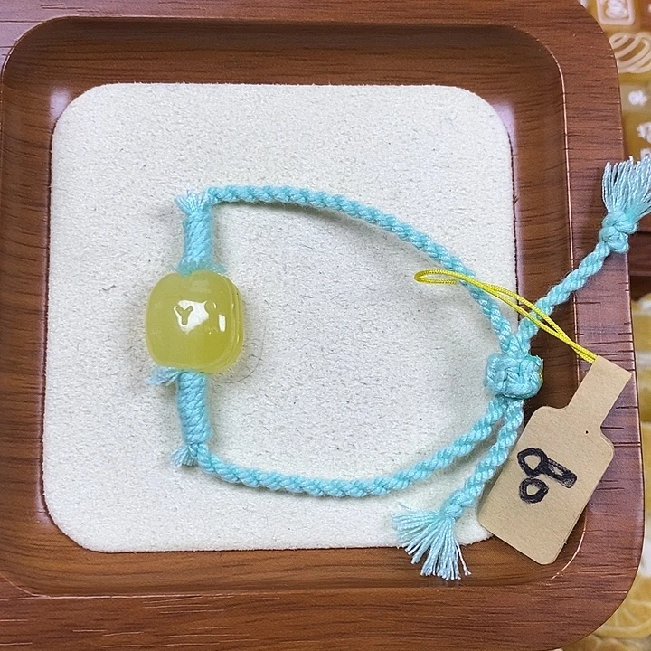 吊坠橄榄核福利汉堡包手串