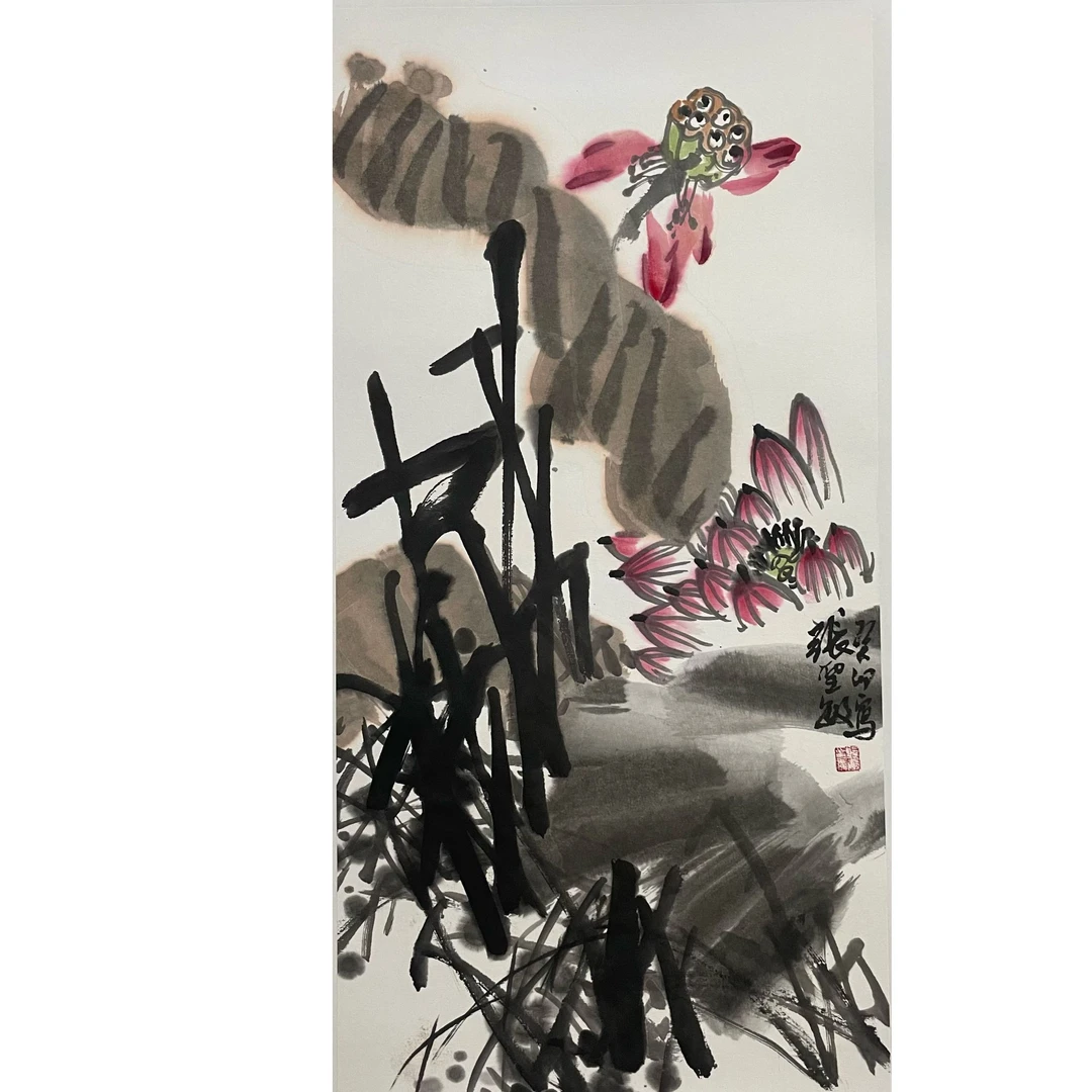 国画花鸟画《香远图》