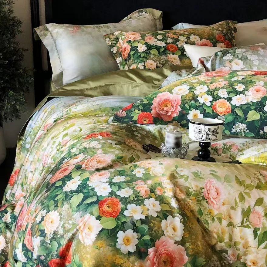 POCKET PIG/布袋猪高支高密【喜马拉雅】天丝棉超细旦套件四件套