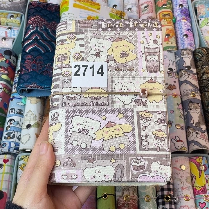 织绣A6活页不加纸2714