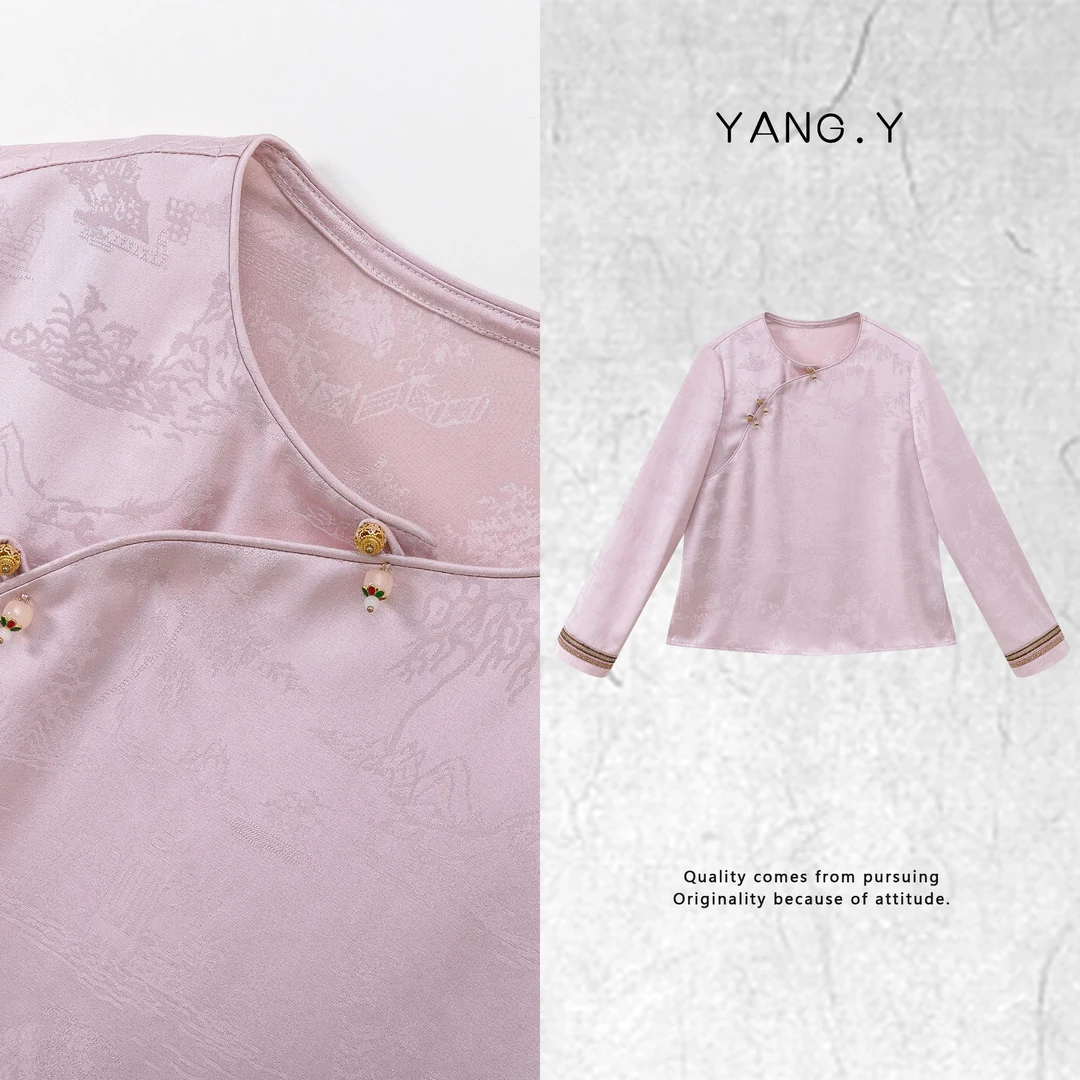 YANG.Y-深圳原创高端新中式国风女装福利上衣90679