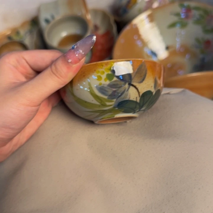 瓷片景德镇陶瓷手工手绘