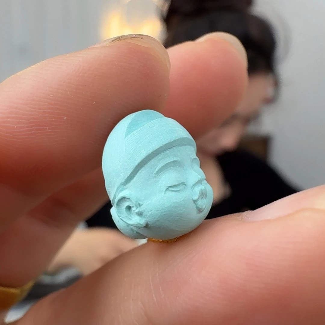 橙***子绿松石未镶嵌珠宝奇石