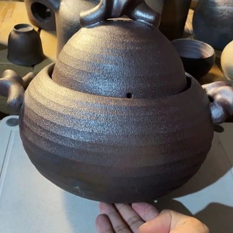 淡***定陶外贸单1个陶瓷3500毫升 材烧