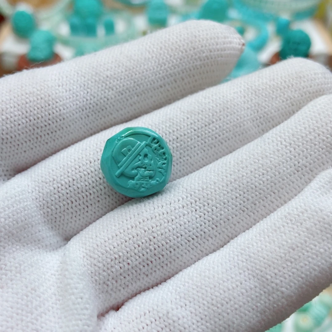 绿松石未镶嵌配饰