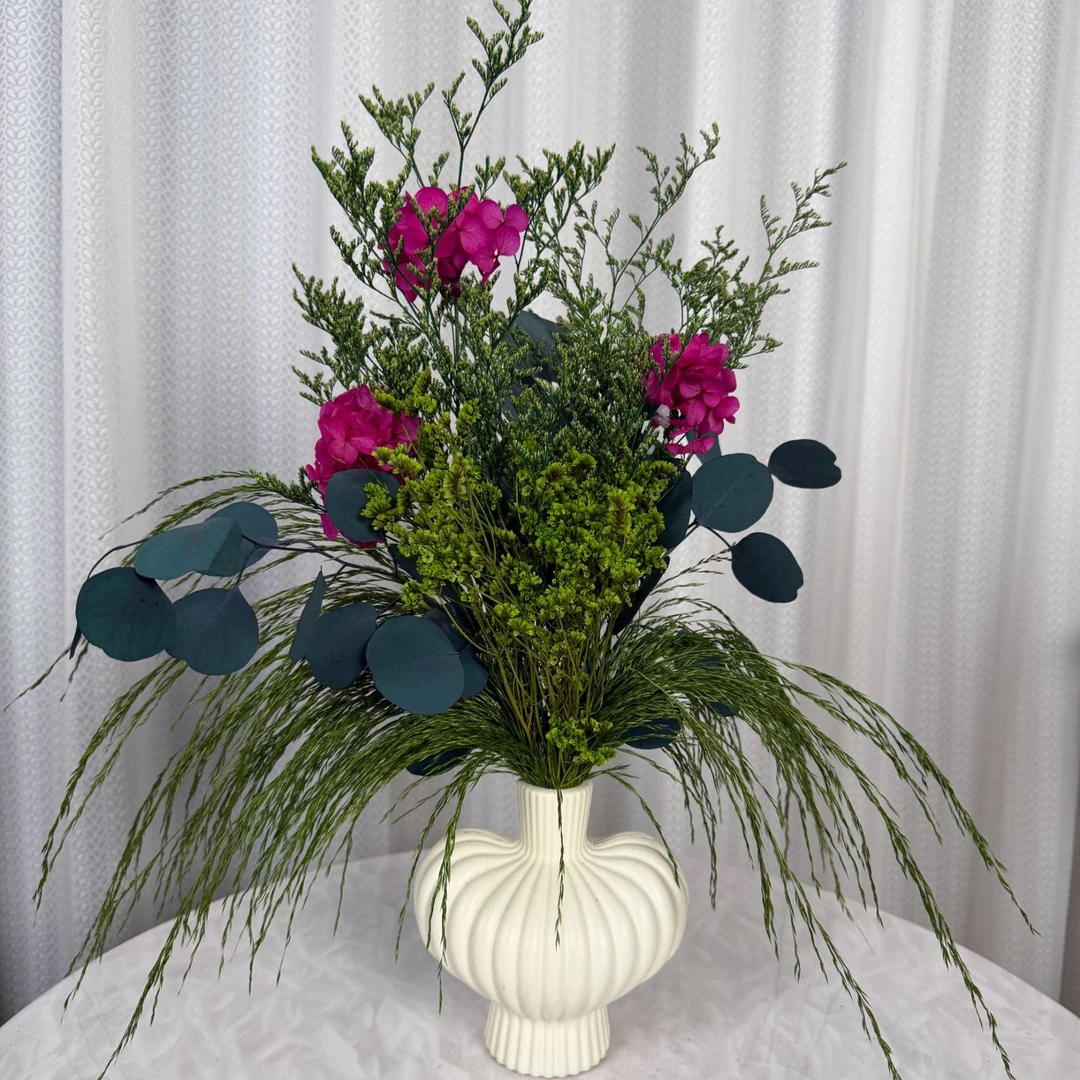 蓝紫绮梦-永生花束高级感小众家居装饰长花期摆件