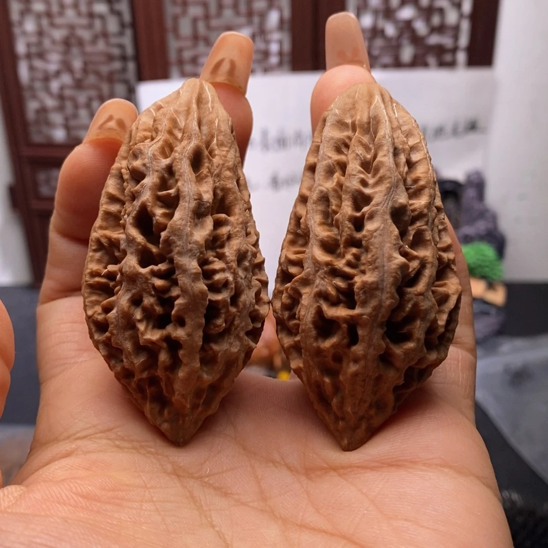 文玩核桃把件核桃59瑕疵磕碰