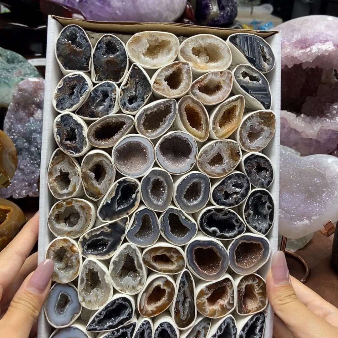 摆件紫晶未镶嵌水晶