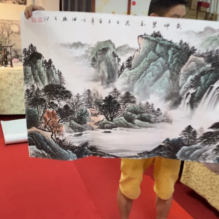 国画手绘图标图册等