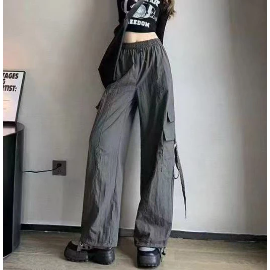 休闲裤显瘦薄款高腰夏季1931