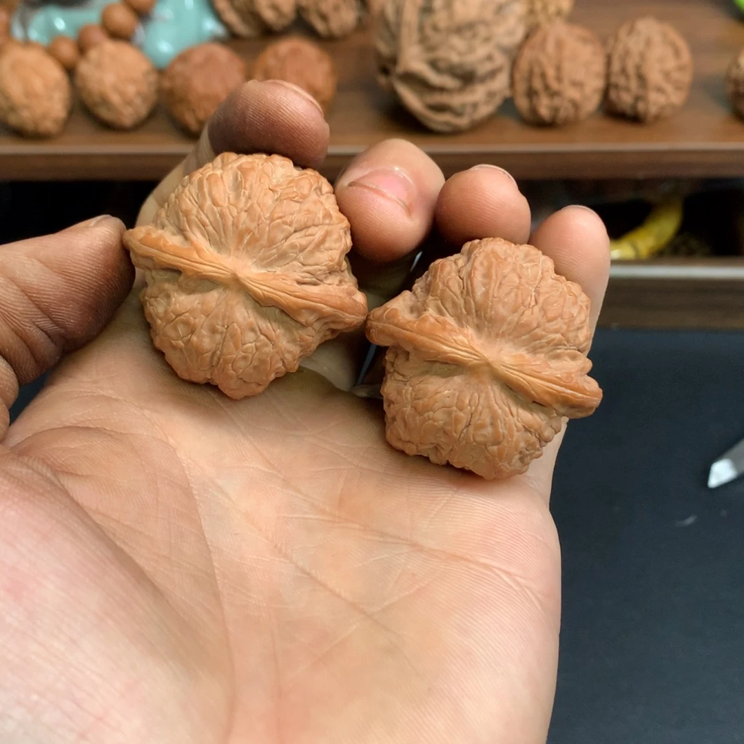 把件文玩核桃40血麒麟有修