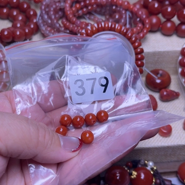 ツ***小南红玛瑙未镶嵌手链