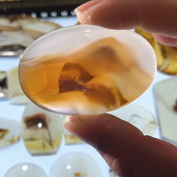 玛瑙/玉髓未镶嵌吊坠(不含链)