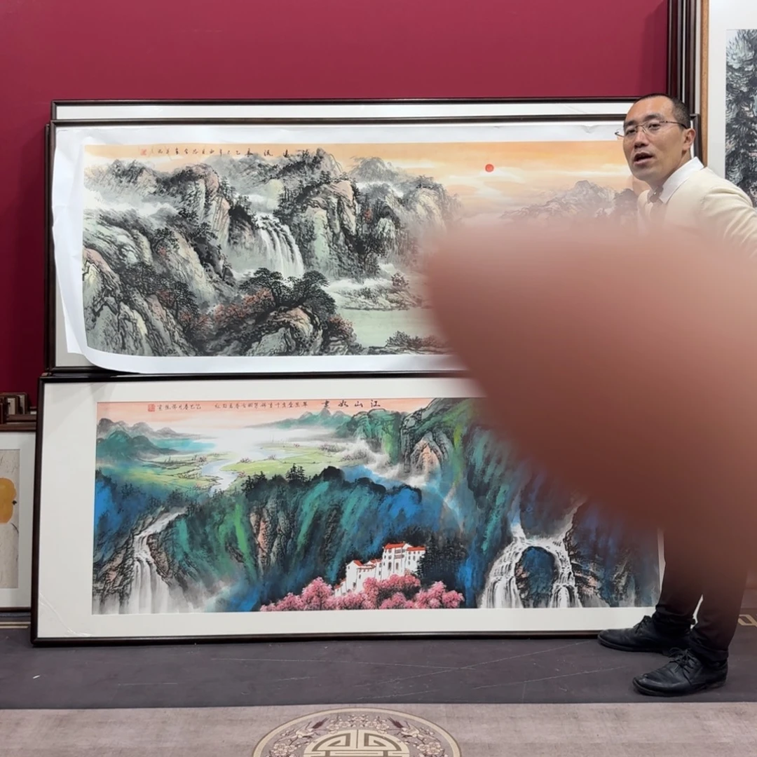 国画手绘作品210/80