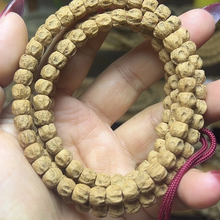 柏香籽/百香籽吊坠麻皮鬼4