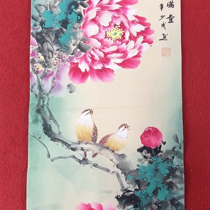 国画老师纯手绘作品欣赏