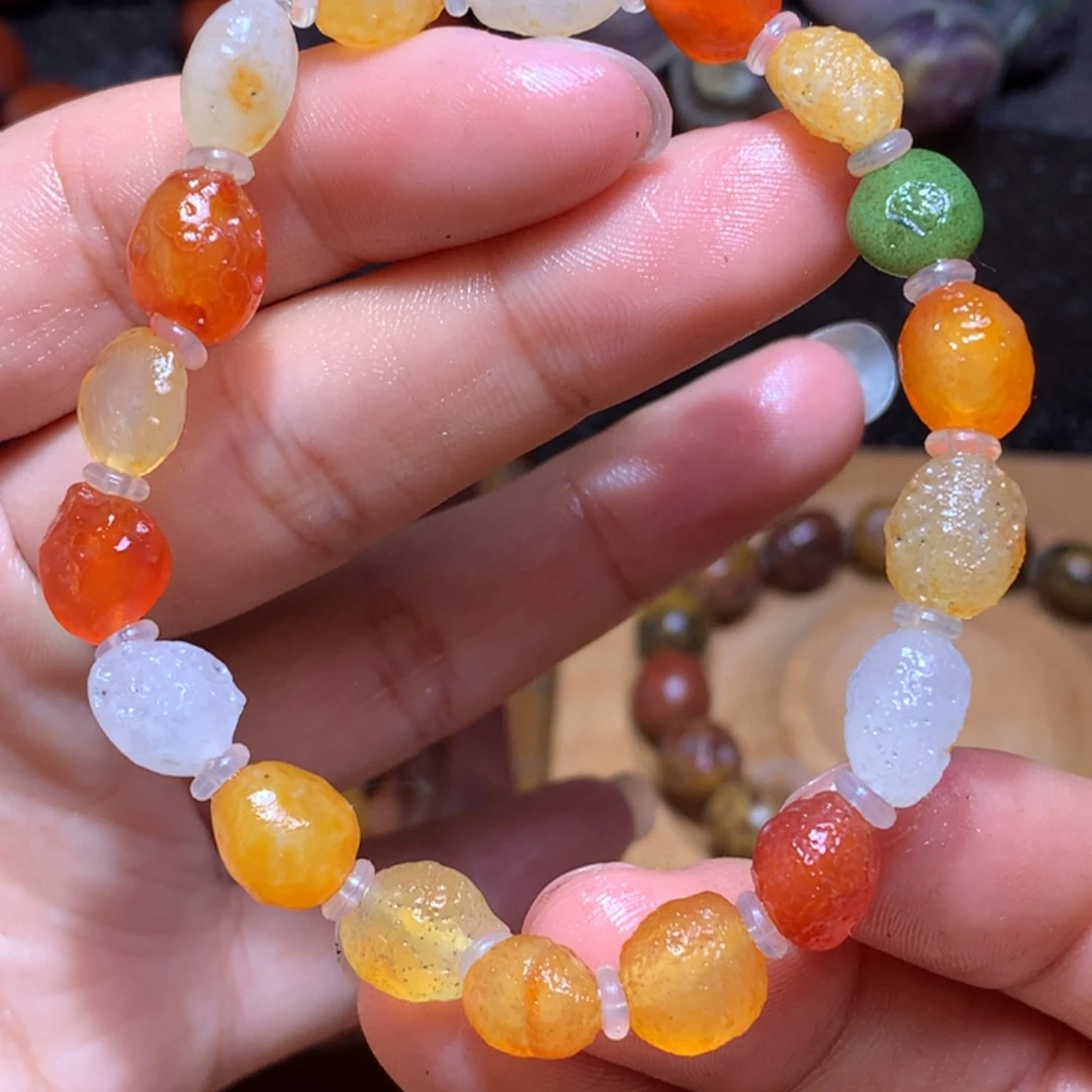 未镶嵌玛瑙/玉髓珠宝半成品