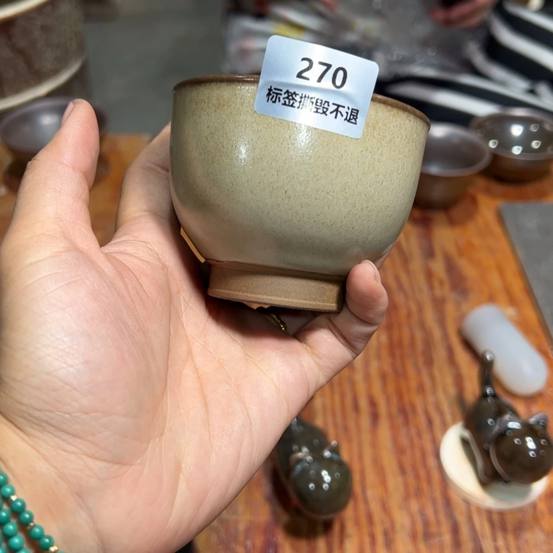 ****心顾佳敏全手工柴烧建盏270