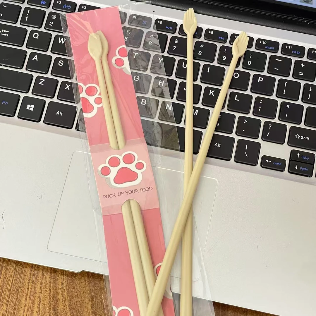抖英爆款创意手掌筷子搞怪好玩网红爆款个性筷子夹具便携餐具小孩