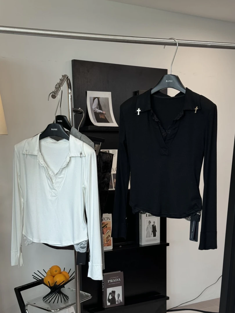 Z703显瘦气质长袖针织时尚设计感休闲短款