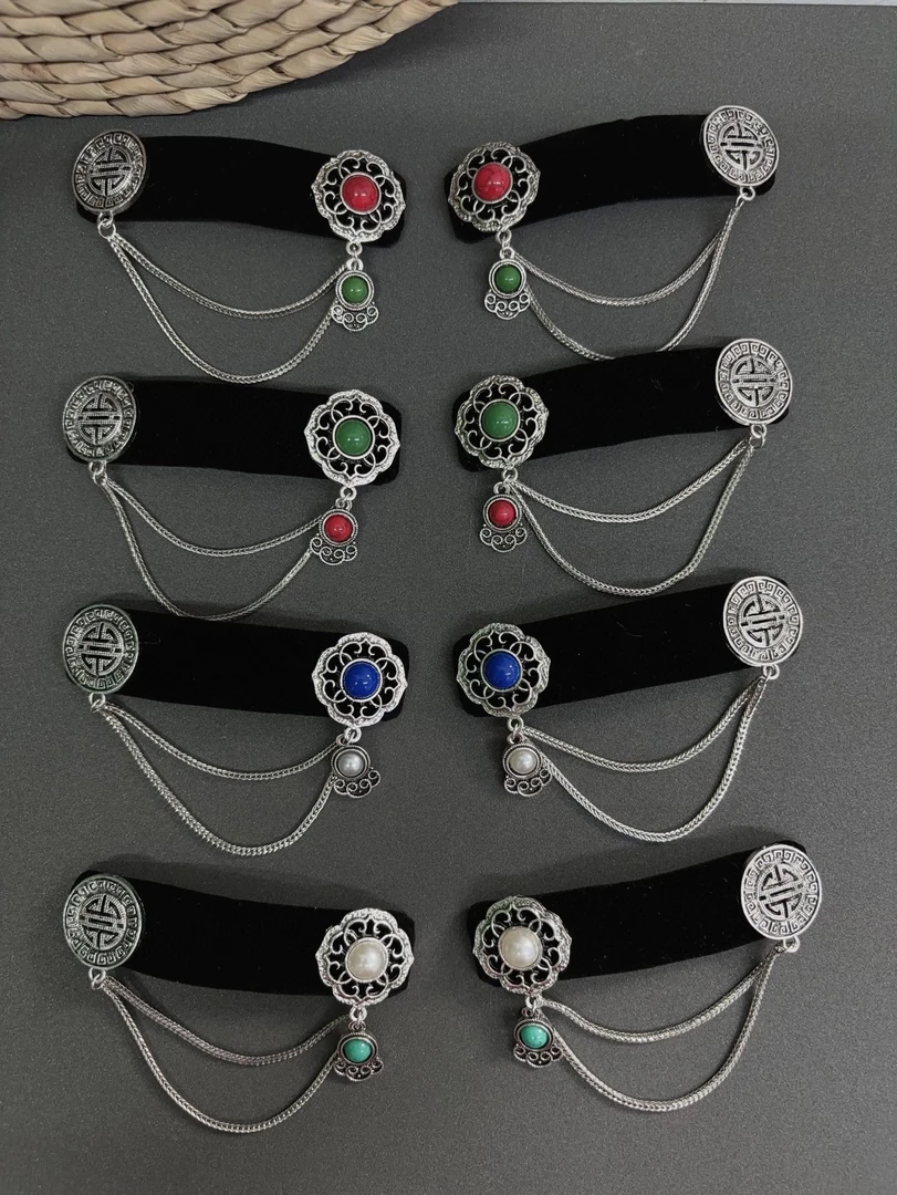 民族风重工合金头卡发夹