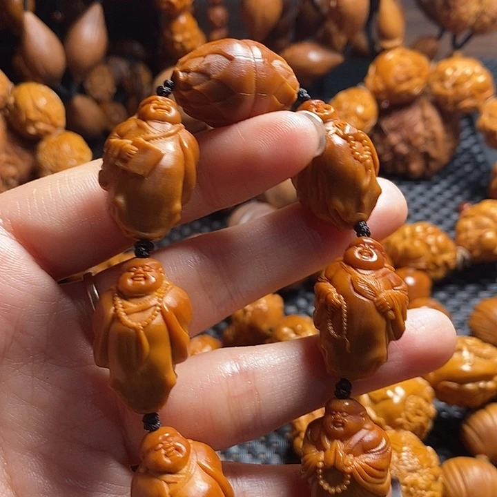 吊坠橄榄核六合弥勒