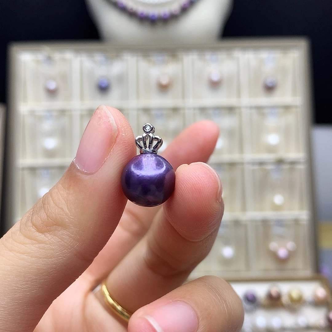 合金淡水珍珠颈饰