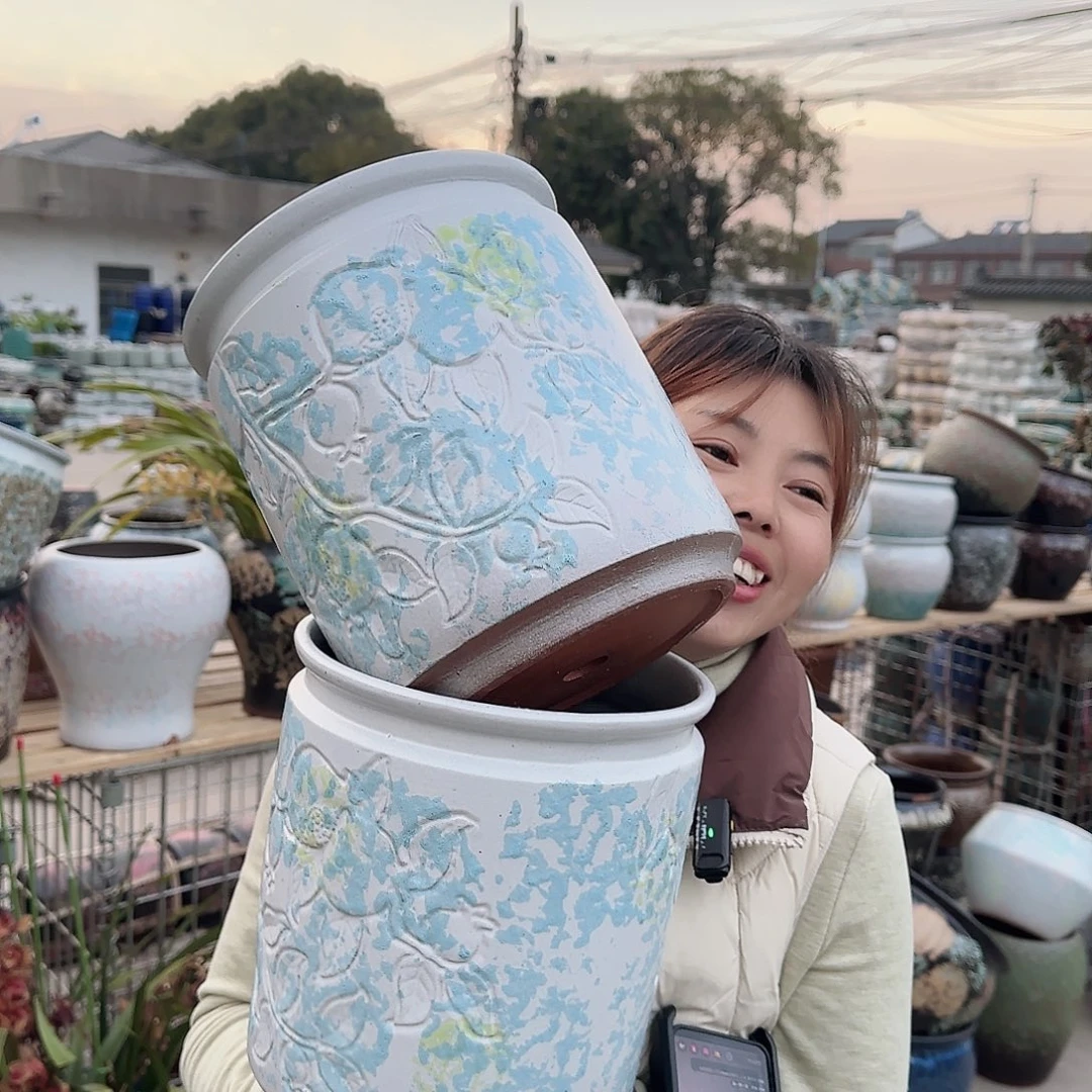 王嫂花盆1204-202高24口21