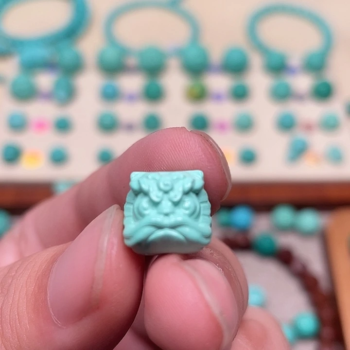 云见匠心手作雕刻配饰，醒狮12